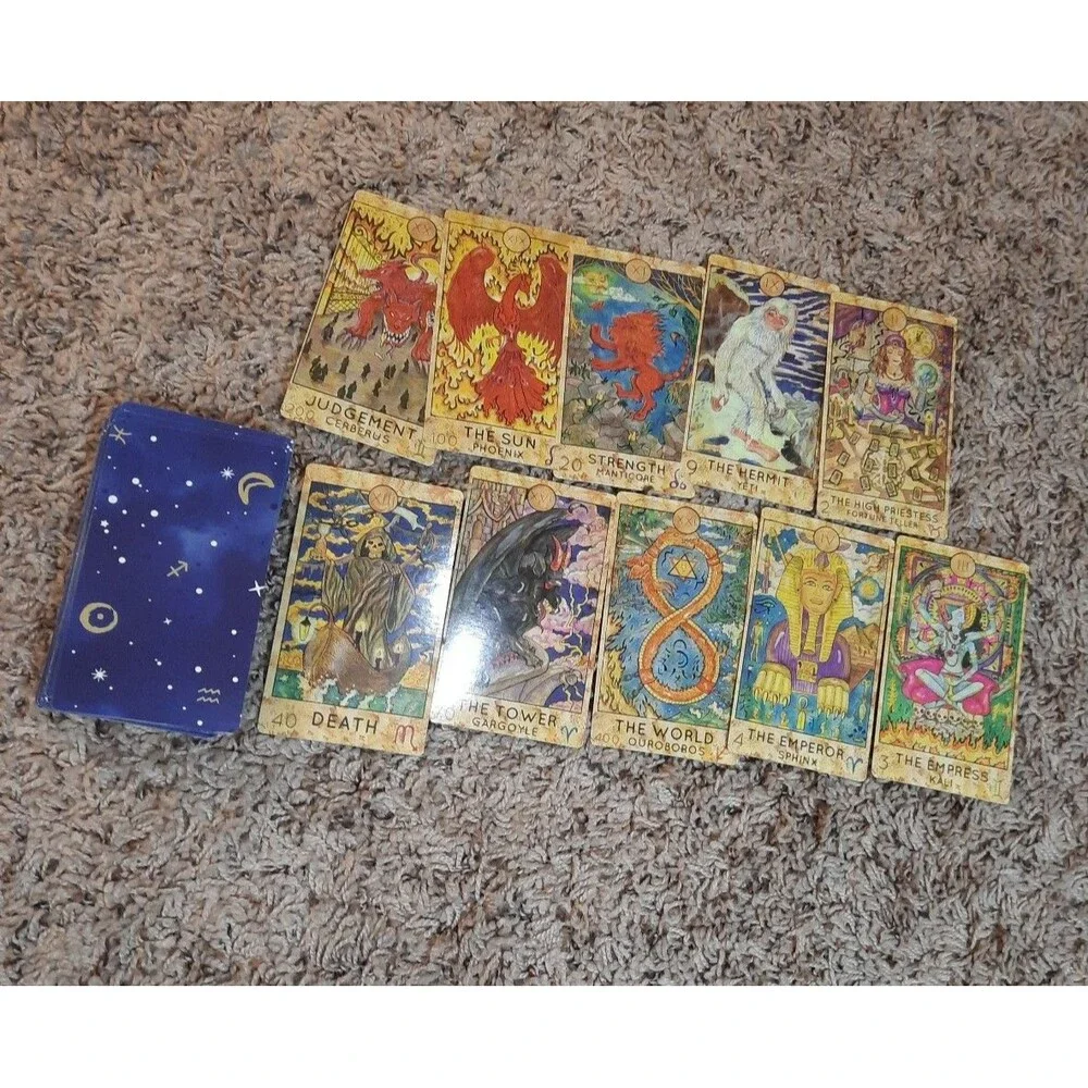 Spirit Halloween Tarot Card Deck